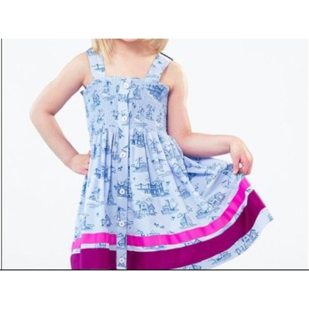 Matilda Jane Girls Boardwalk Sailboat Dress